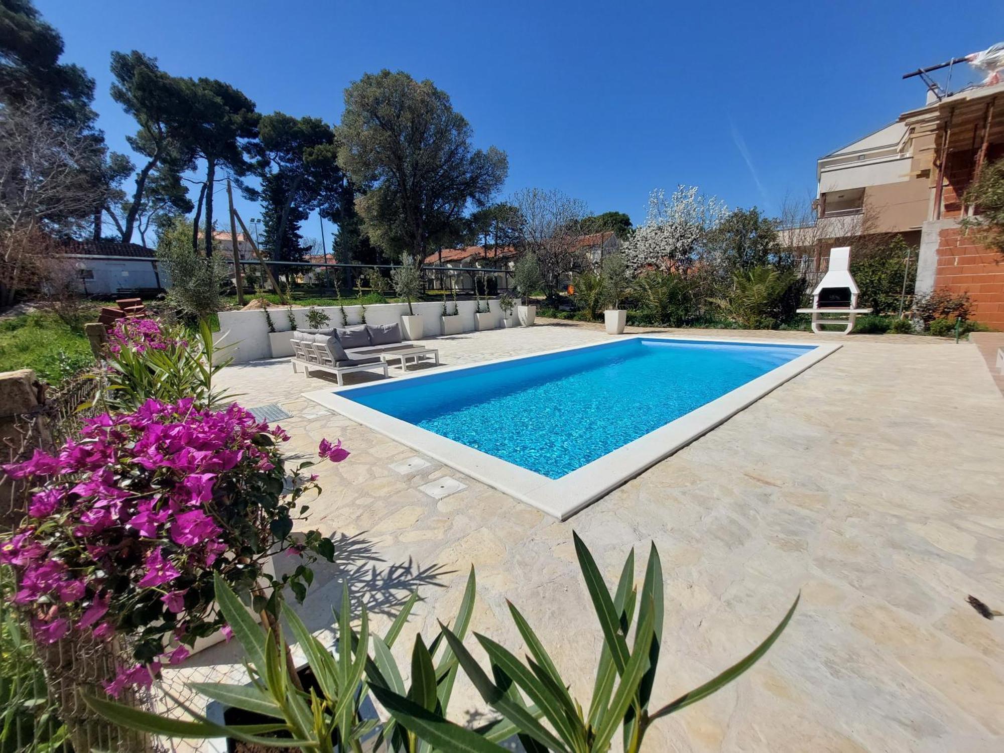Casa Blanca, Biograd Na Moru Lägenhet Exteriör bild