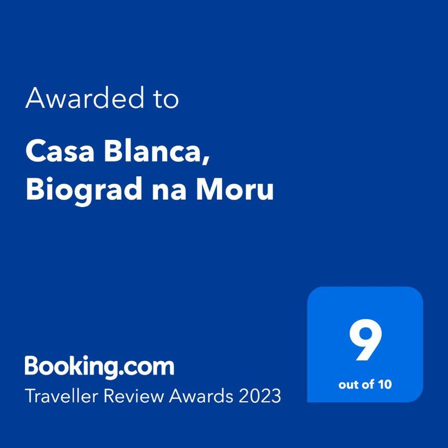 Casa Blanca, Biograd Na Moru Lägenhet Exteriör bild